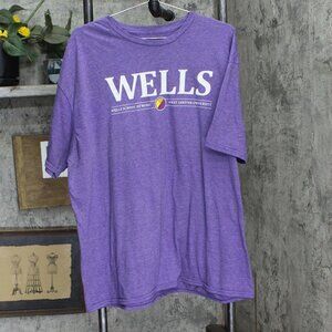 Cyan Soft Womens Plus Size West Chester Wells Music School T-Shirt Purple 2X